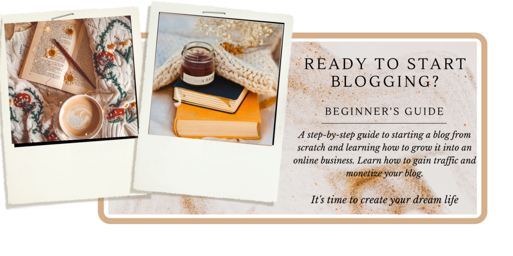 start a blog